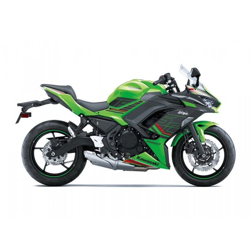 Мотоцикл KAWASAKI NINJA 650 - Metallic Spark Black/Pearl Blizzard White '2021